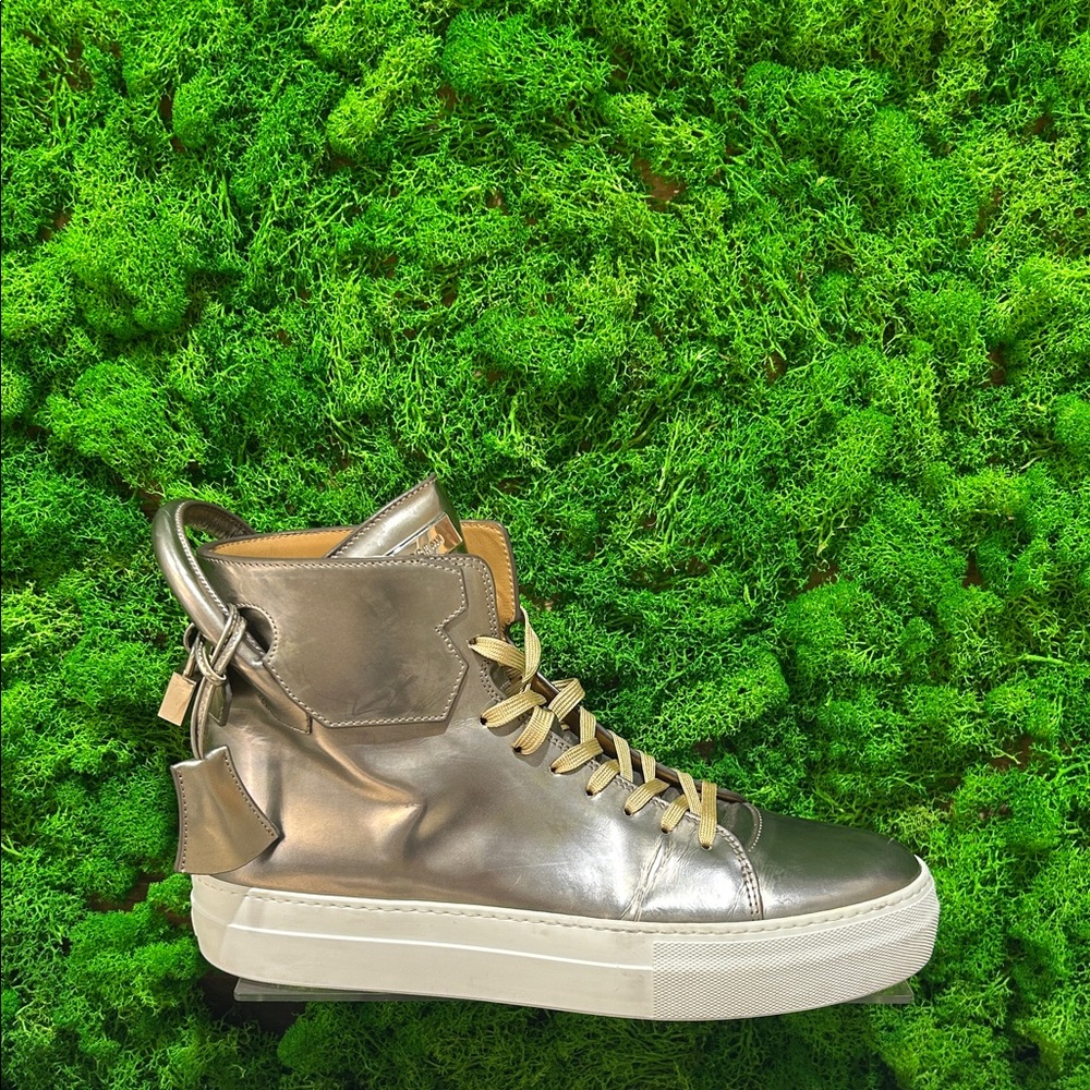 🇨🇦 Buscemi Metallic 100MM Push High-top Sneakers